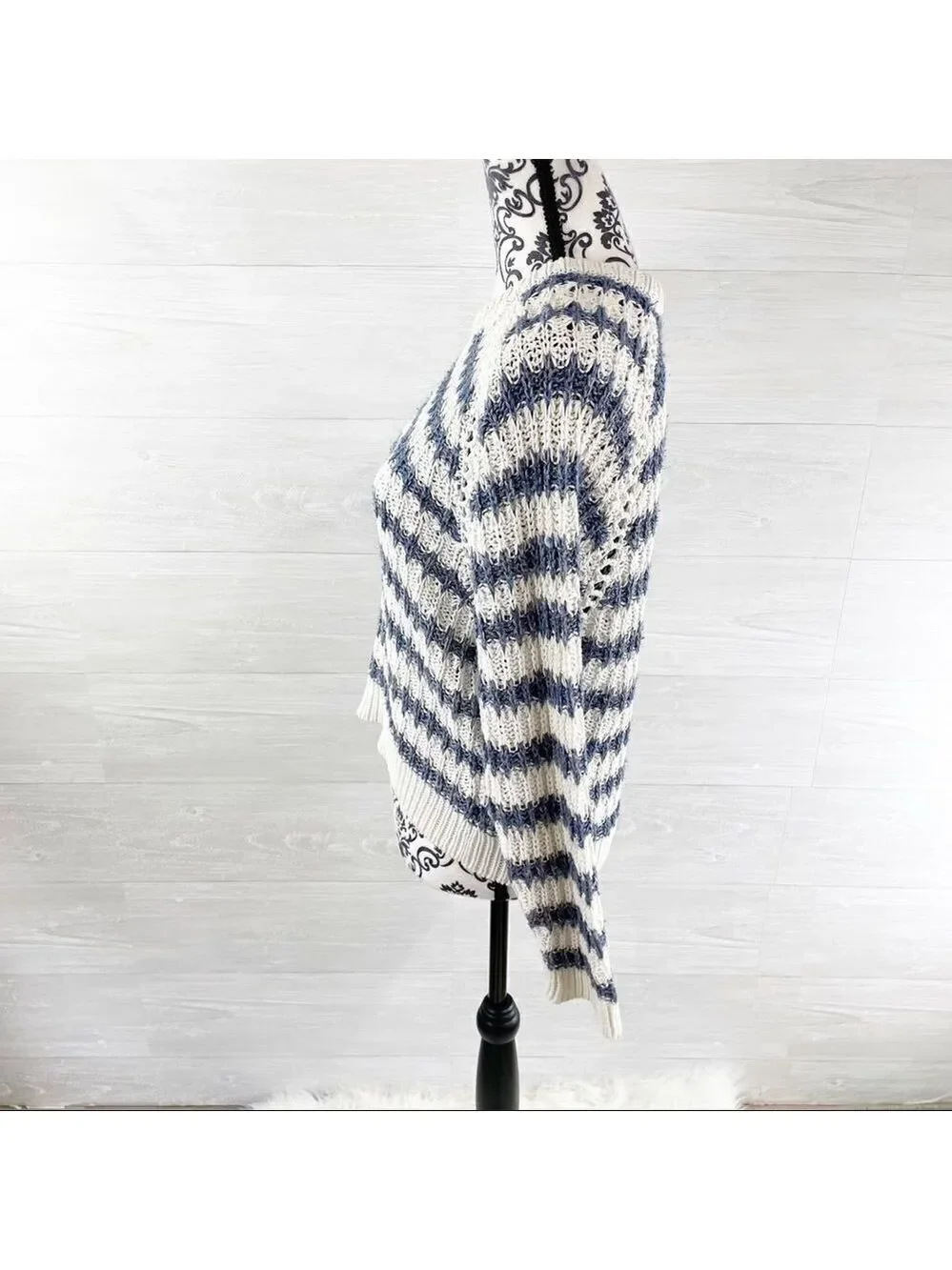 Theyskens Theory Koro Linen Blend Knit Sweater‎